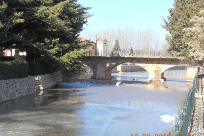 Santa Maria de Riaza Las Casas De Yaguee, Ayllon מראה חיצוני תמונה